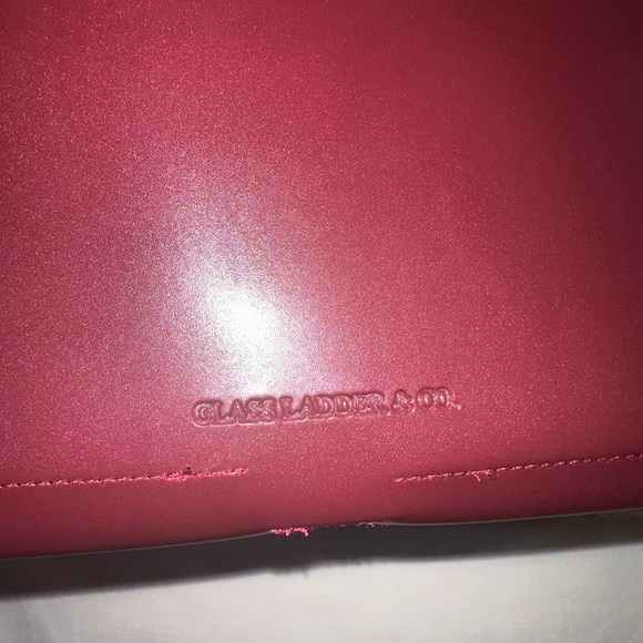 Elegant Burgundy Clutch/Organizer - Picture 4 of 6